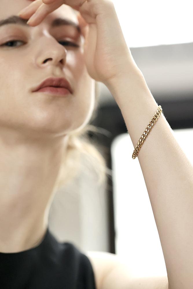 snake chain bracelet～ｽﾈｰｸﾁｪｰﾝﾌﾞﾚｽﾚｯﾄ | flower／フラワー公式通販